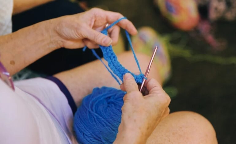 Grieving & Weaving A Death Educator and Knitter in the Cemetery